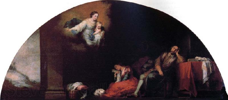 Bartolome Esteban Murillo Patrician Fohn Reveals His Dream to Pope Liberius Germany oil painting art